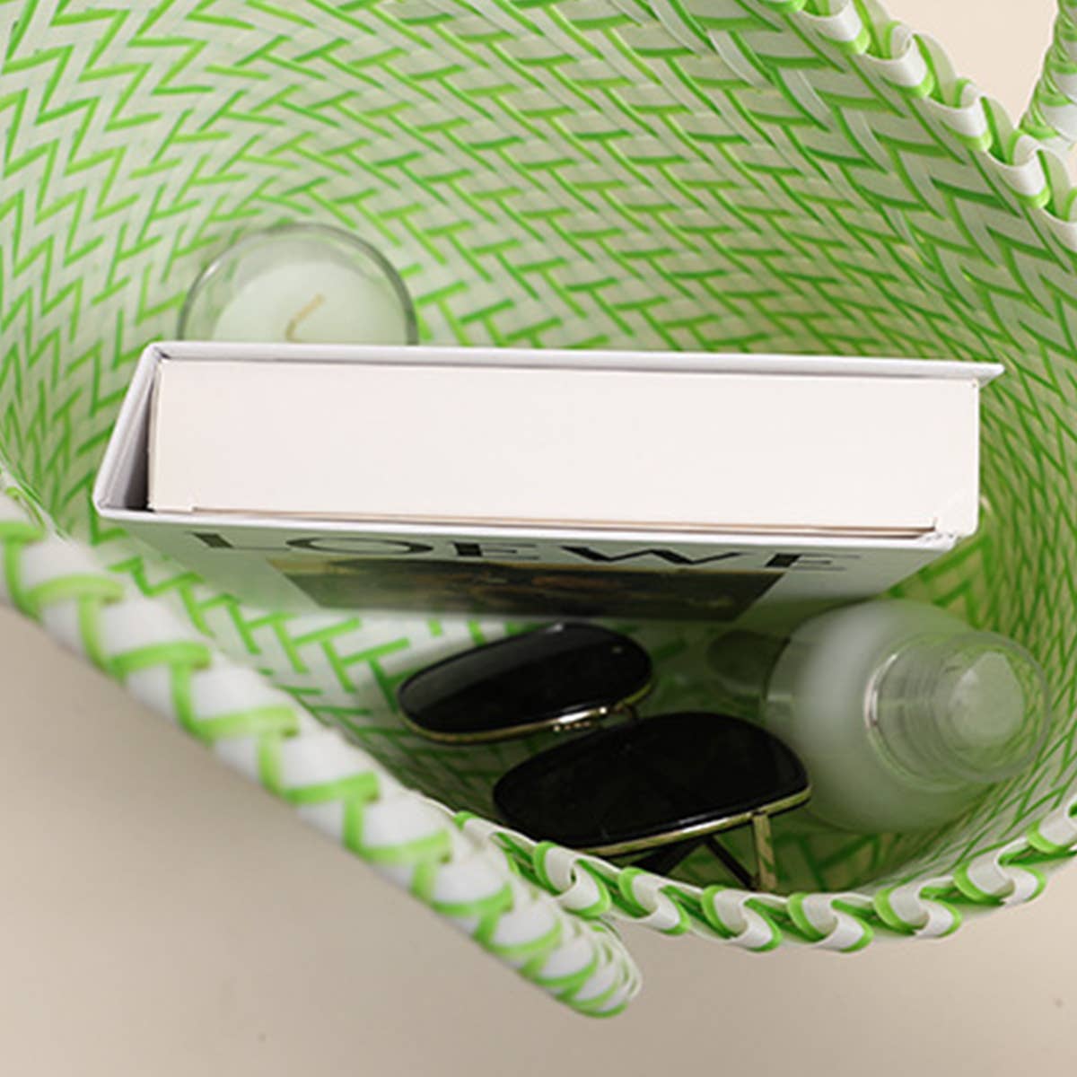 Versatile Portable Plastic Woven Bag_Cwab1874