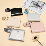 Textured Bow Pendant Bifold Wallet_Cwab06235
