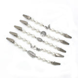 FASHION MOTHER OF PEARL PENDANT SHAWL CLIP_CWMM2192