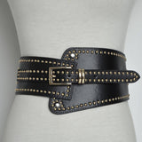 NEW FASHIONABLE FASHION RIVET WIDE BELT_CWABE0484