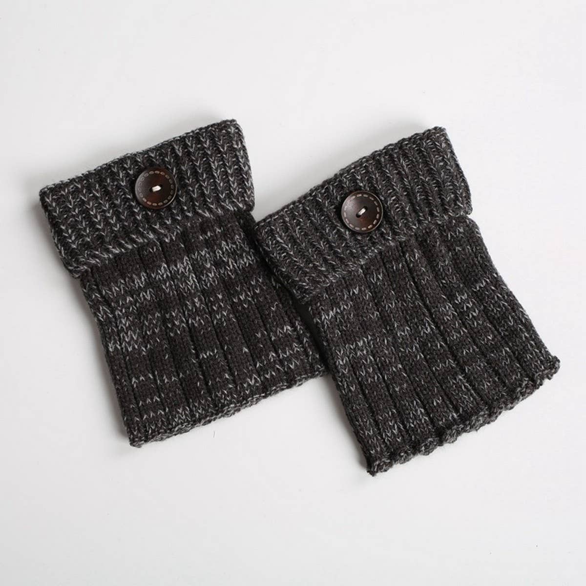 Winter Knee Pads Diamond Grid Plus Fleece Socks_Cwms0761