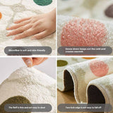 FAUX CASHMERE RUNNER RUG SOFT THICK BEDSIDE MAT_CWMM7393