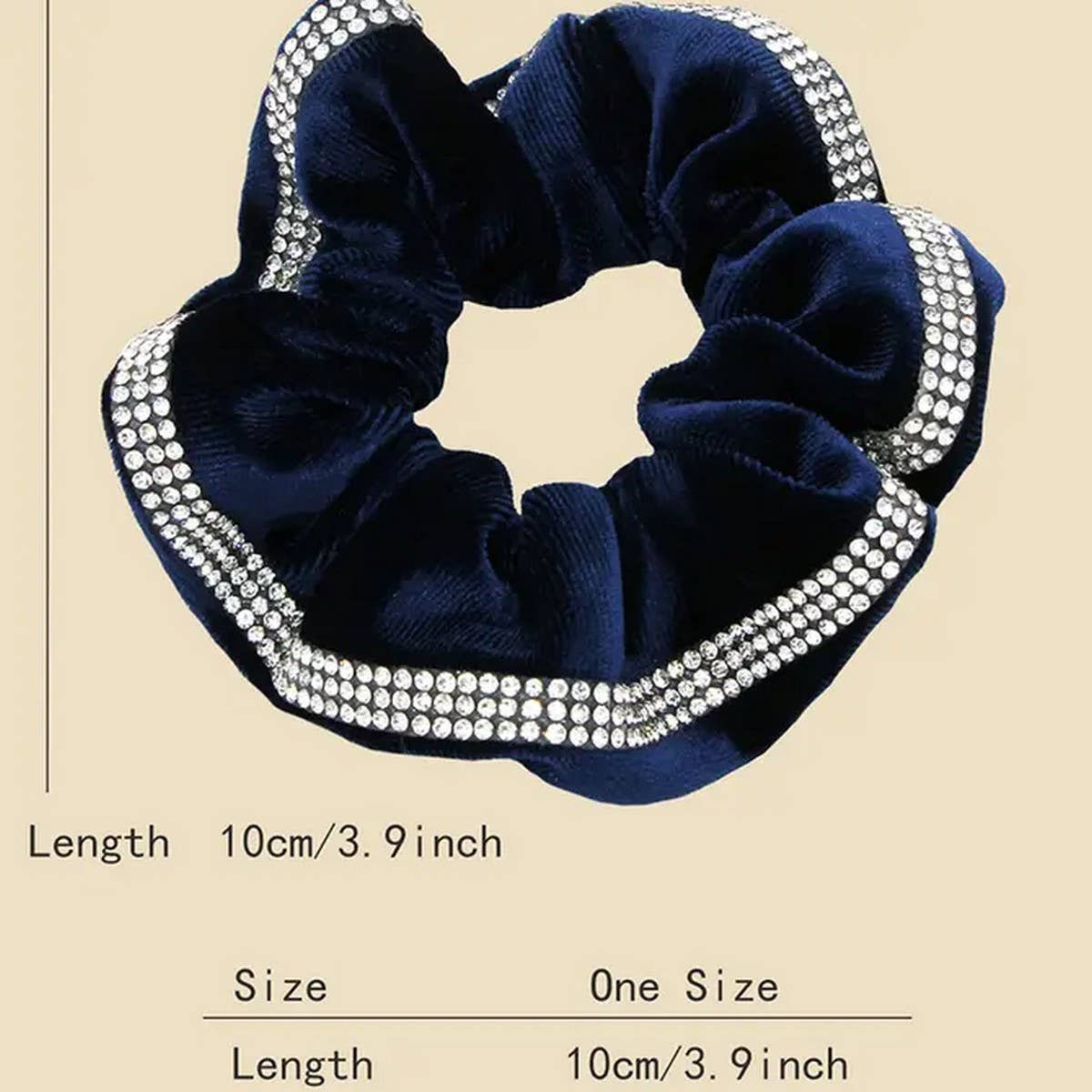 SOLID COLOR VELVET SCRUNCHIE_CWAHA0173
