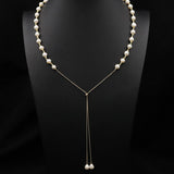 HIGH END ALL MATCH PEARL SWEATER NECKLACE_CWAJE3895