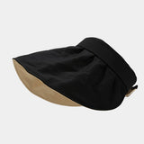 Womens Shell Visor Hat -Dual-Sided Summer Sun Hat_Cwah3305