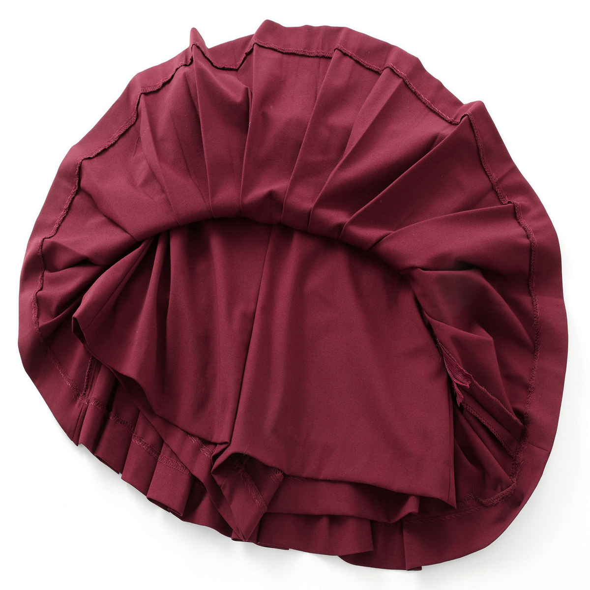 Wide Pleated Skirt For Women, French Chic Style_Cwdsd8344