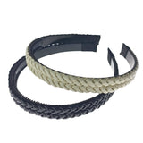 CLASSIC FRENCH PUTRIPLE WEAVE DOUBLE COMB HEADBAND_CWAHA6338