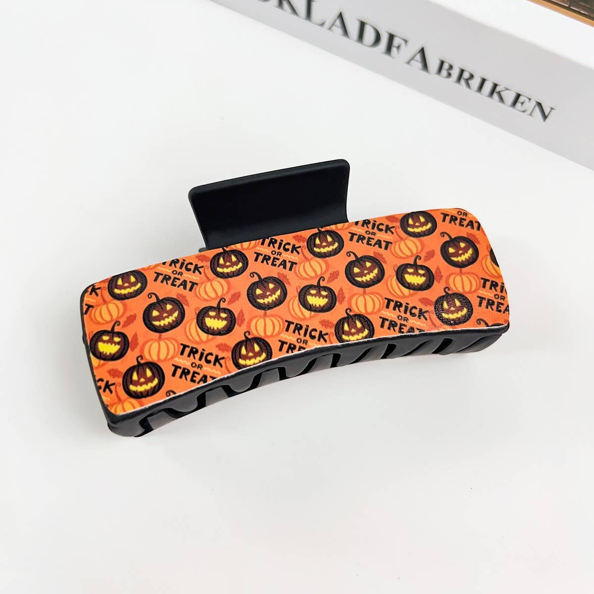 GOTHIC HALLOWEEN CLAW CLIP PUMPKIN GHOST DESIGN_CWAHA1443