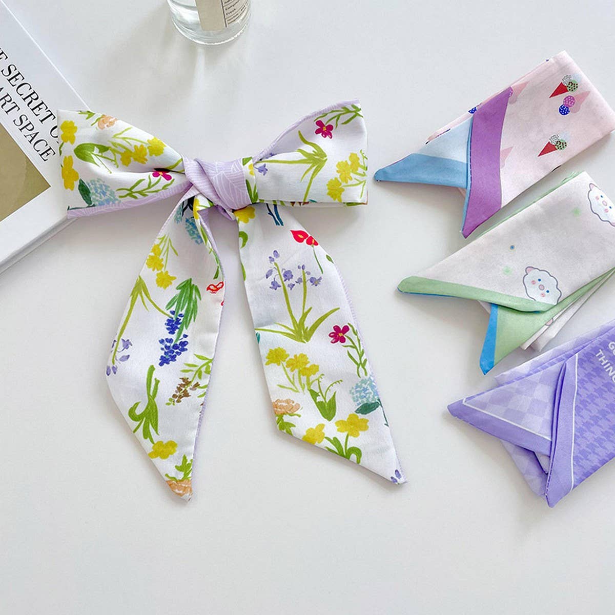 NARROW AND LONG BAG DECORATIVE RIBBONS_CWASC0704