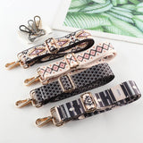RETRO MULTI COLOR ADJUSTABLE BAG STRAP_CWMM1058