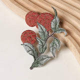 LYCHEE POMEGRANATE EMBROIDERED PATCH FOR REPAIR_CWMM5927