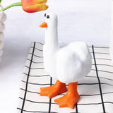 CREATIVE MIDDLE FINGER DUCK RESIN GARDEN DECOR_CWMM9903