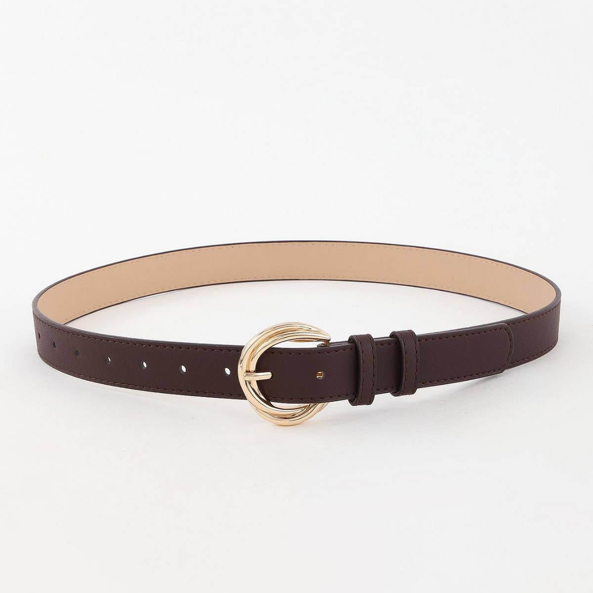 Women Fashion Simple Buckle Belt_Cwabe0232