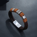 MENS PERSONALIZED SIMPLE LEATHER BRACELET_CWMM4470