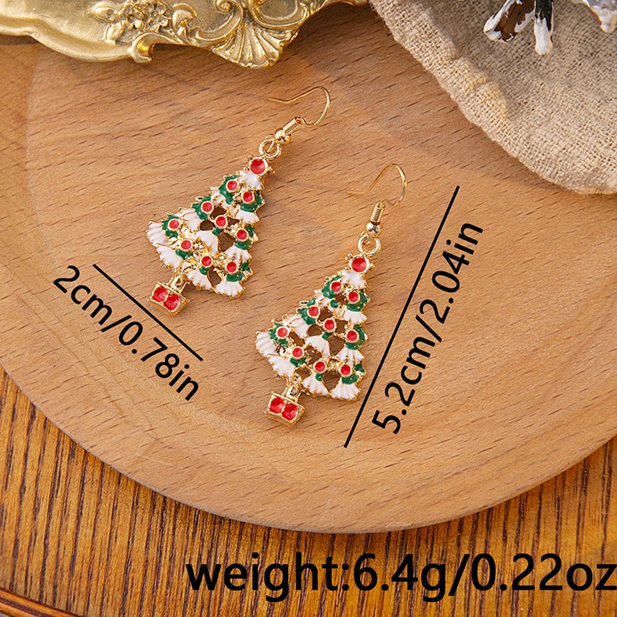 CHRISTMAS ELEMENT VERSATILE EARRINGS_CWAJE1827