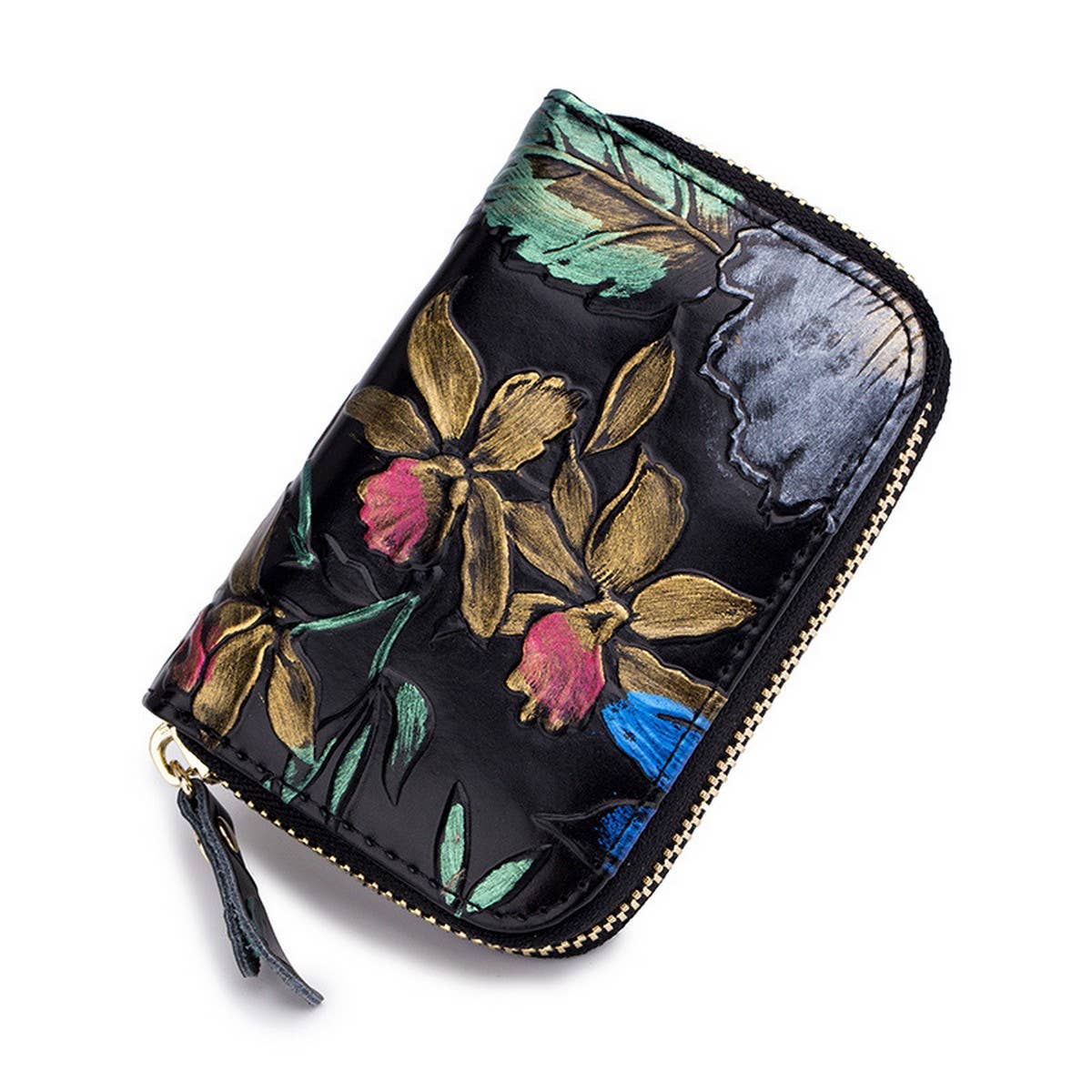 FASHION GENUINE LEATHER NFC MINI MULTI CARD HOLDER_CWAB3876