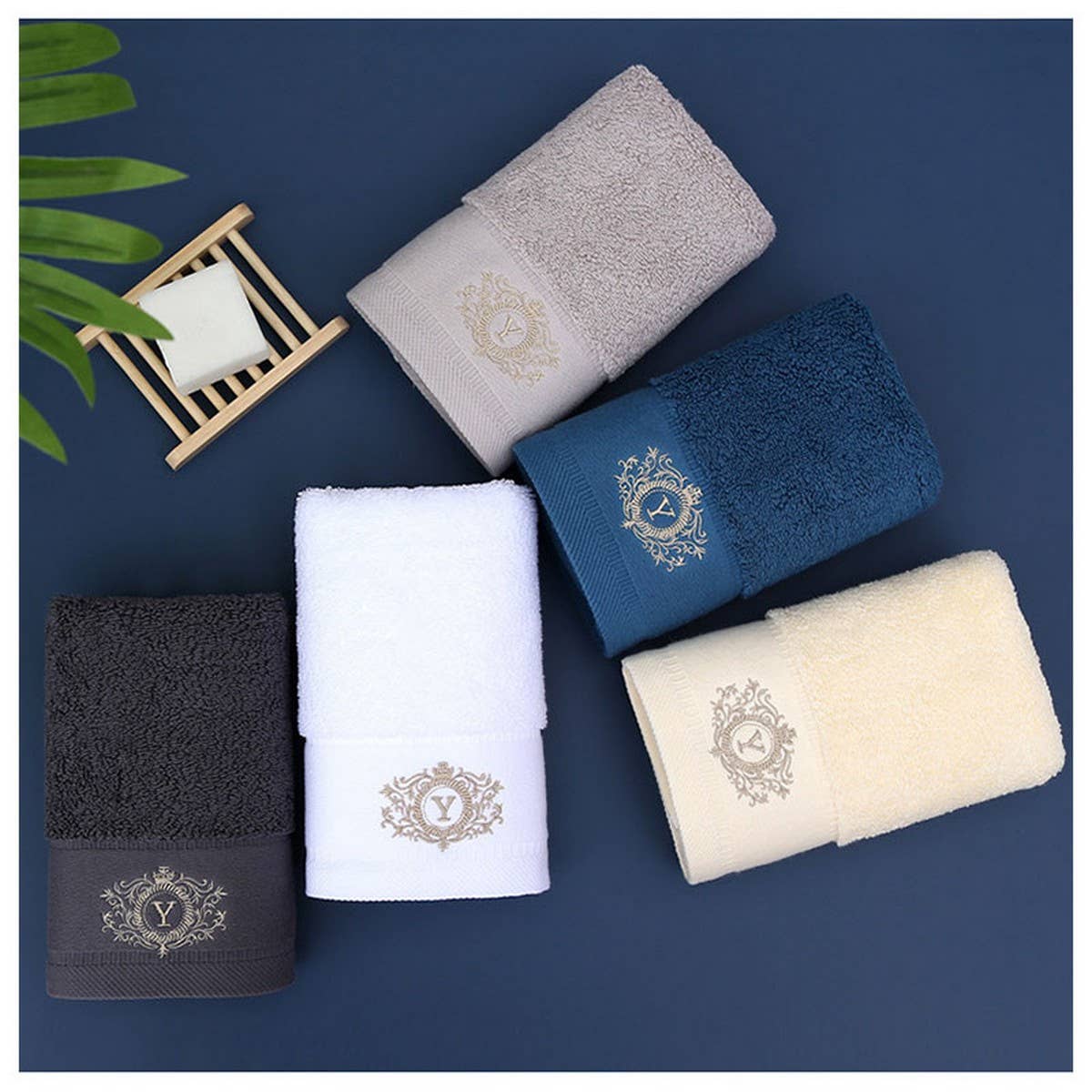 ABSORBENT THICK HOUSEHOLD COTTON TOWEL BATH TOWEL_CWMM2273