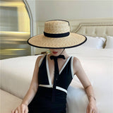 LARGE BRIM STRAW HATS FOR WOMENS BEACHWEAR_CWAH1157