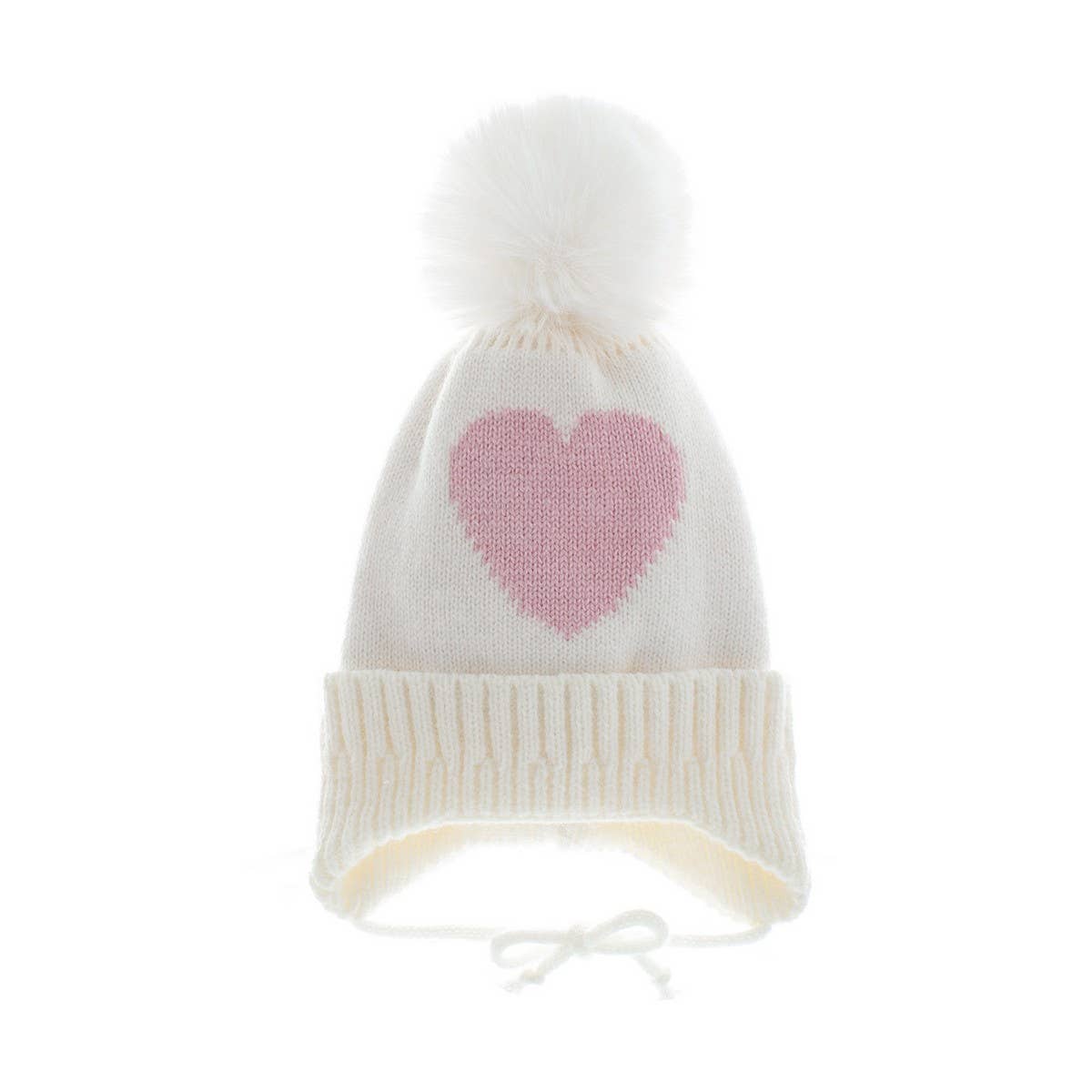 2024 NEW EAR PROTECTION LOVE BABY KNITTED HAT_CWAH1747