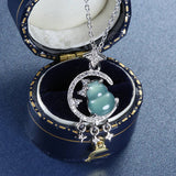 Sensory Fortune Star Moon Collarbone Chain