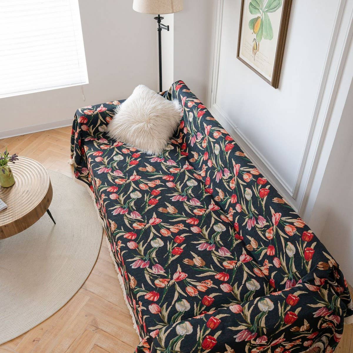 STYLISH AND VERSATILE COUNTRY STYLE SOFA THROW_CWMM1654