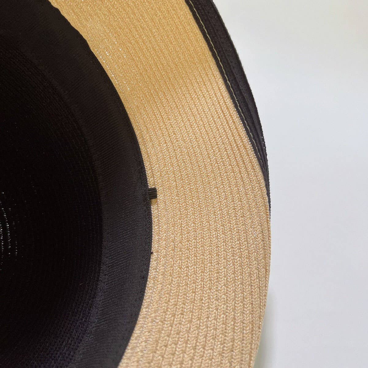 SUMMER FASHION PLEATED RIBBON STRAW HAT_CWAH3480