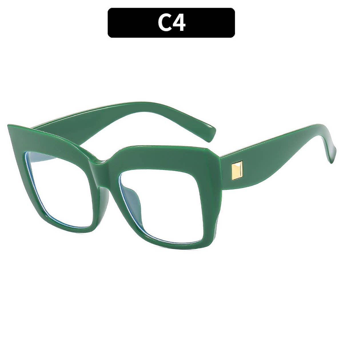 FASHIONABLE LARGE FRAME ANTI BLUE LIGHT GLASSES_CWASG0371