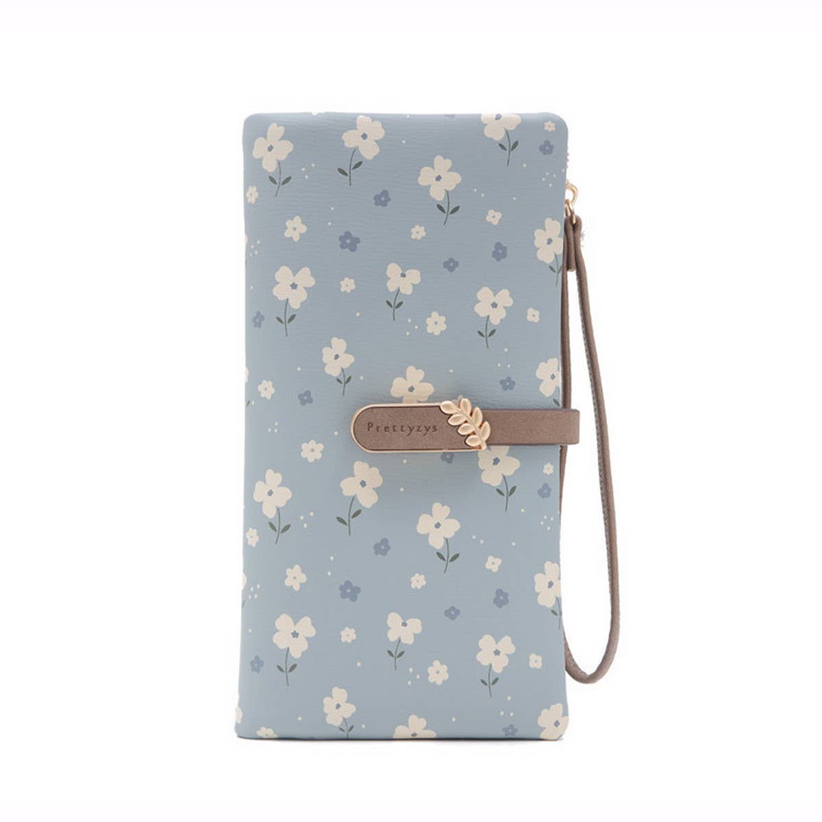 LADIES LONG SMALL FRESH PRINTED BUCKLE WALLET_CWAB2321