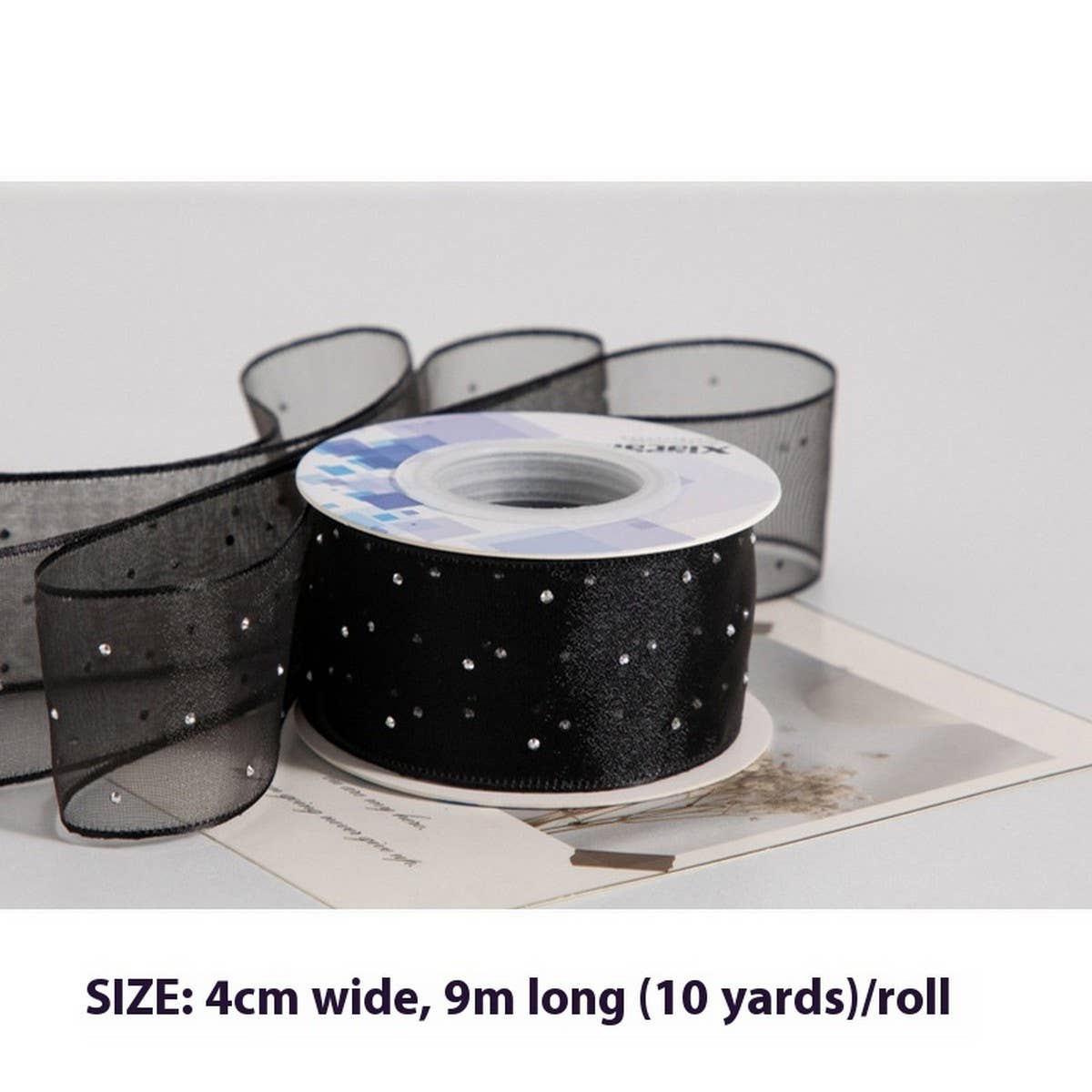 4CM HOT DIAMOND CRINKLE YARN DIY RIBBON_CWMM5750