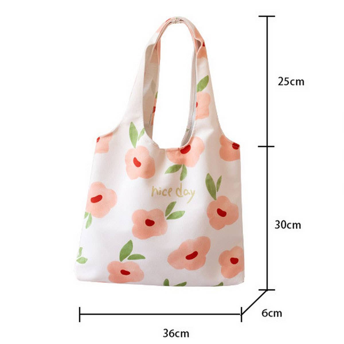 ORIGINAL PRINTED CANVAS TOTE BAG FOR WOMEN_CWAB5631