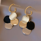 GEOMETRIC SEQUIN CIRCLE FASHION EARRINGS_CWAJE2468