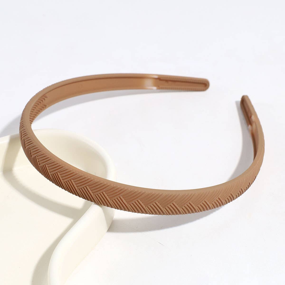 SIMPLE SOLID COLOR THIN TWILL HEADBAND_CWAHA2325