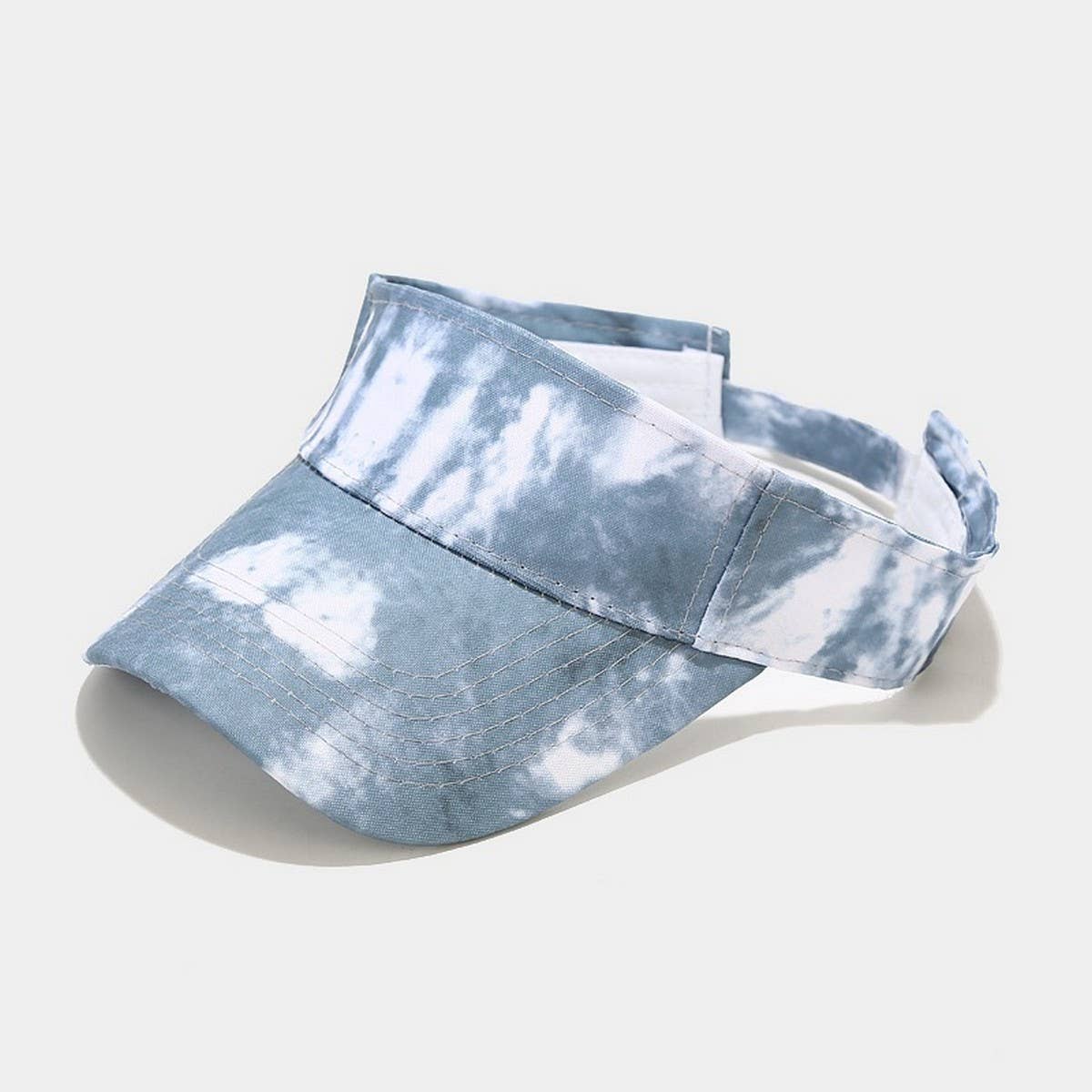 Tie-Dye Visor Hat Sunshade Cap For Spring/Summer_Cwah3296