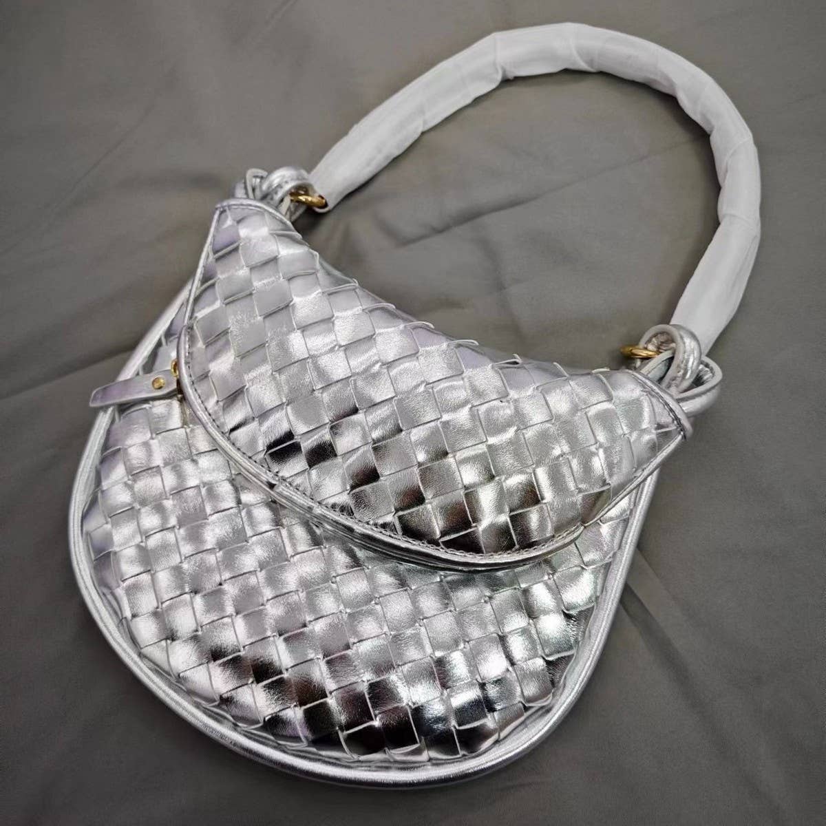 HANDMADE STRAW BAG FASHION ONE SHOULDER ARMPIT BAG_CWAB1912