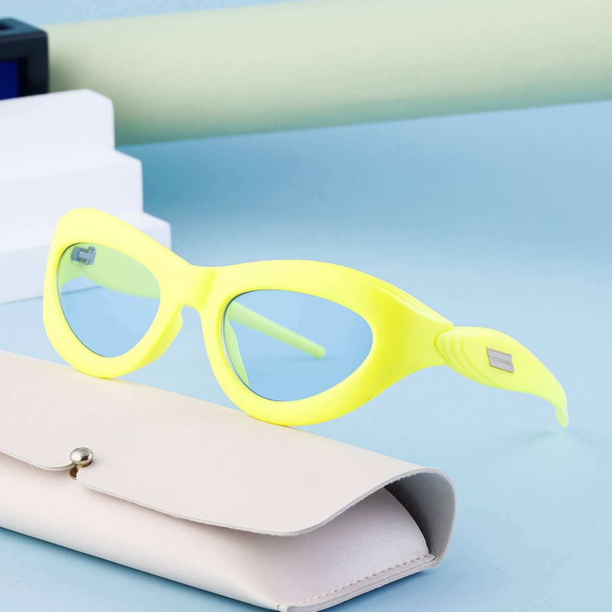 FASHIONABLE CAT EYE CYCLING WINDPROOF SUNGLASSES_CWASG0730