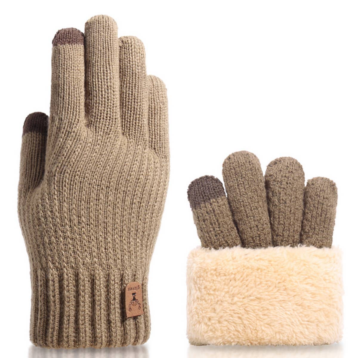 Winter Double Layer Touch Screen Warm Gloves_Cwag0117
