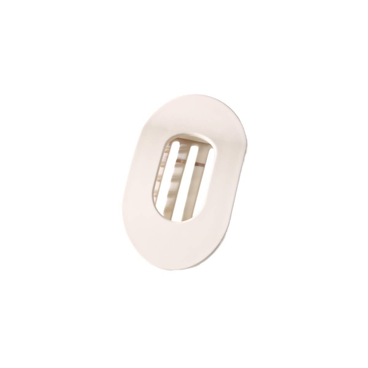 Cwaha07450_Large Round Flat Hair Claw Clip Strong Grip