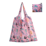 PRINTED LARGE CAPACITY FOLDING SHOPPING BAG_CWAB3474