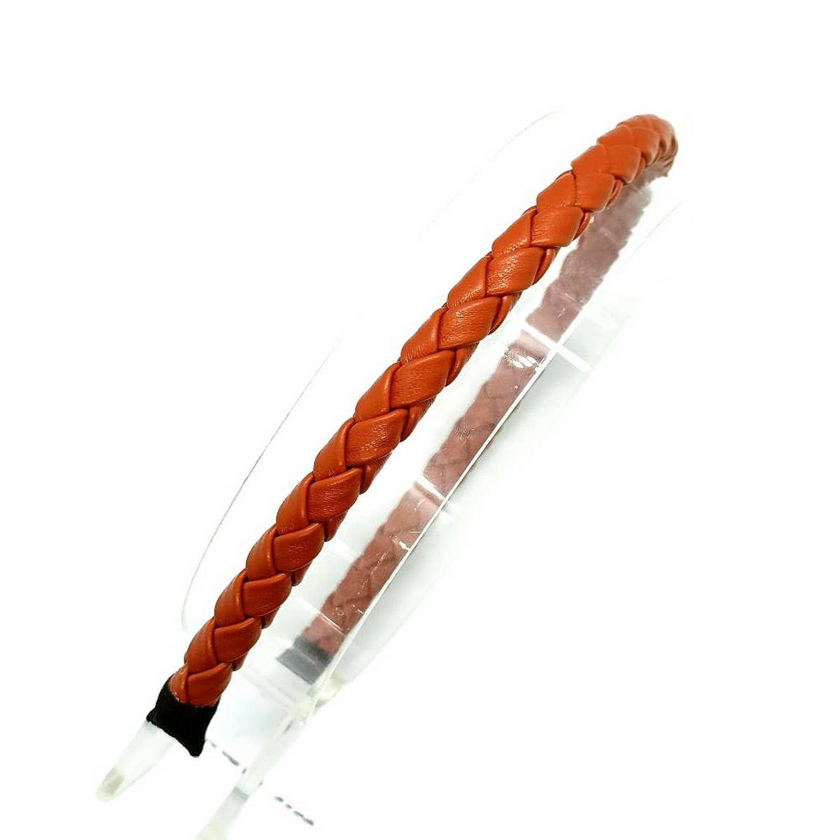 ELEGANT SIMPLE PU LEATHER WOVEN HEADBAND_CWAHA6343