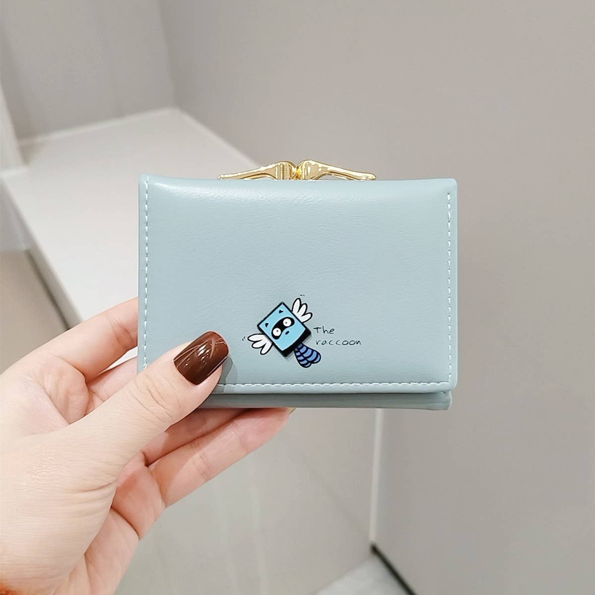 CARTOON PERSONALITY CUTE ANIMAL WALLET_CWAB2628