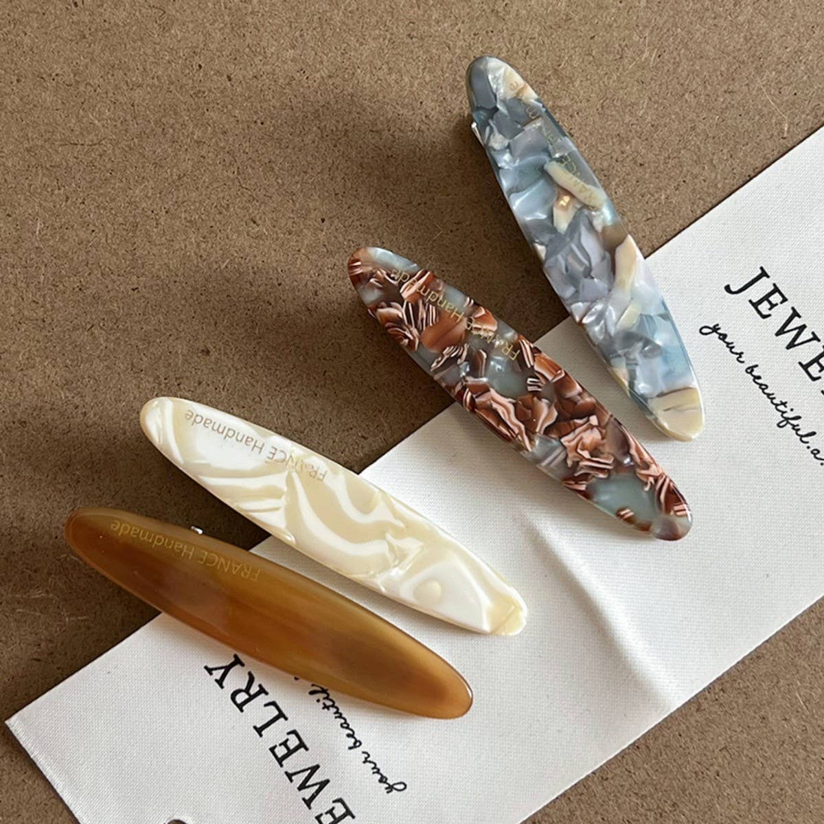 Sparkling Teardrop Hair Clip Sweet Side Hairpin_Cwaha07884