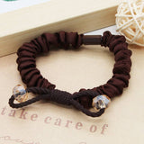 Women Bow Rubber Band Hair Scrunchies_Cwaha0137