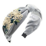 Handmade Sweet White Chrysanthemum Headband_Cwmm6116