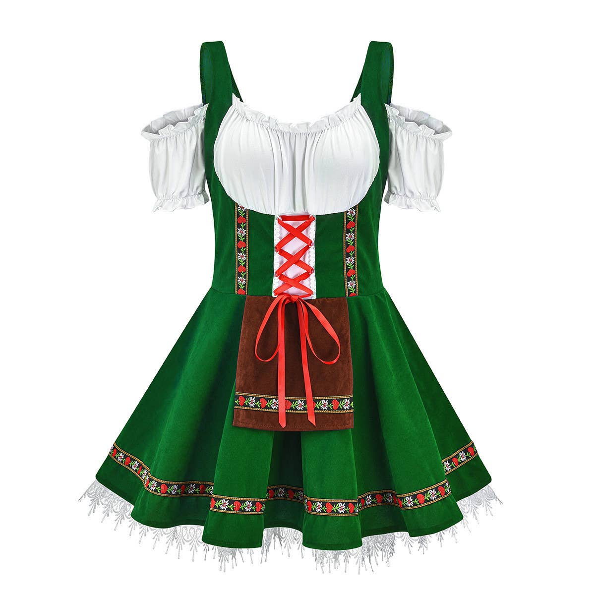 HALLOWEEN BEER GIRL DRESS COSTUME_CWMM1516