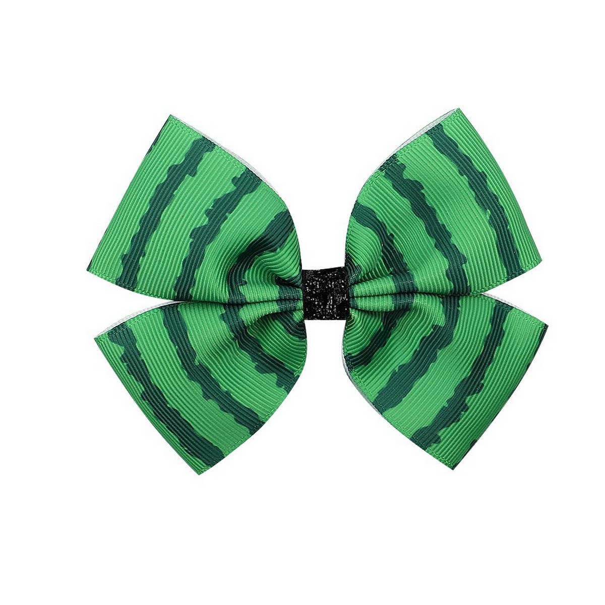 CHILDRENS FRUIT PRINT BOW HAIR CLIP_CWAHA2391