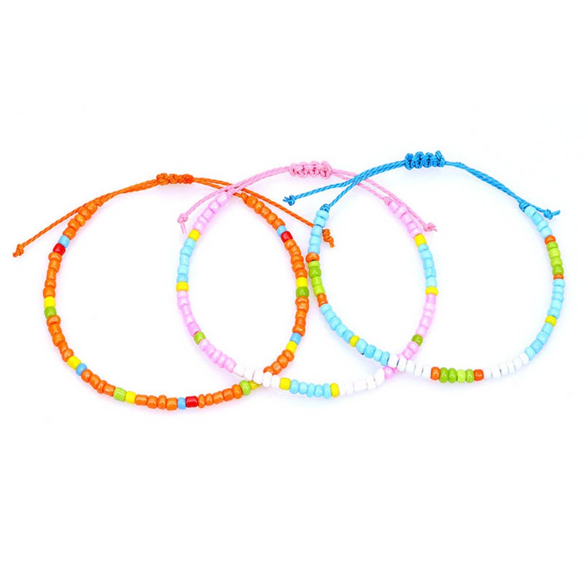 SINGLE ROW RICE BEAD WOVEN BRACELET_CWAJE0726