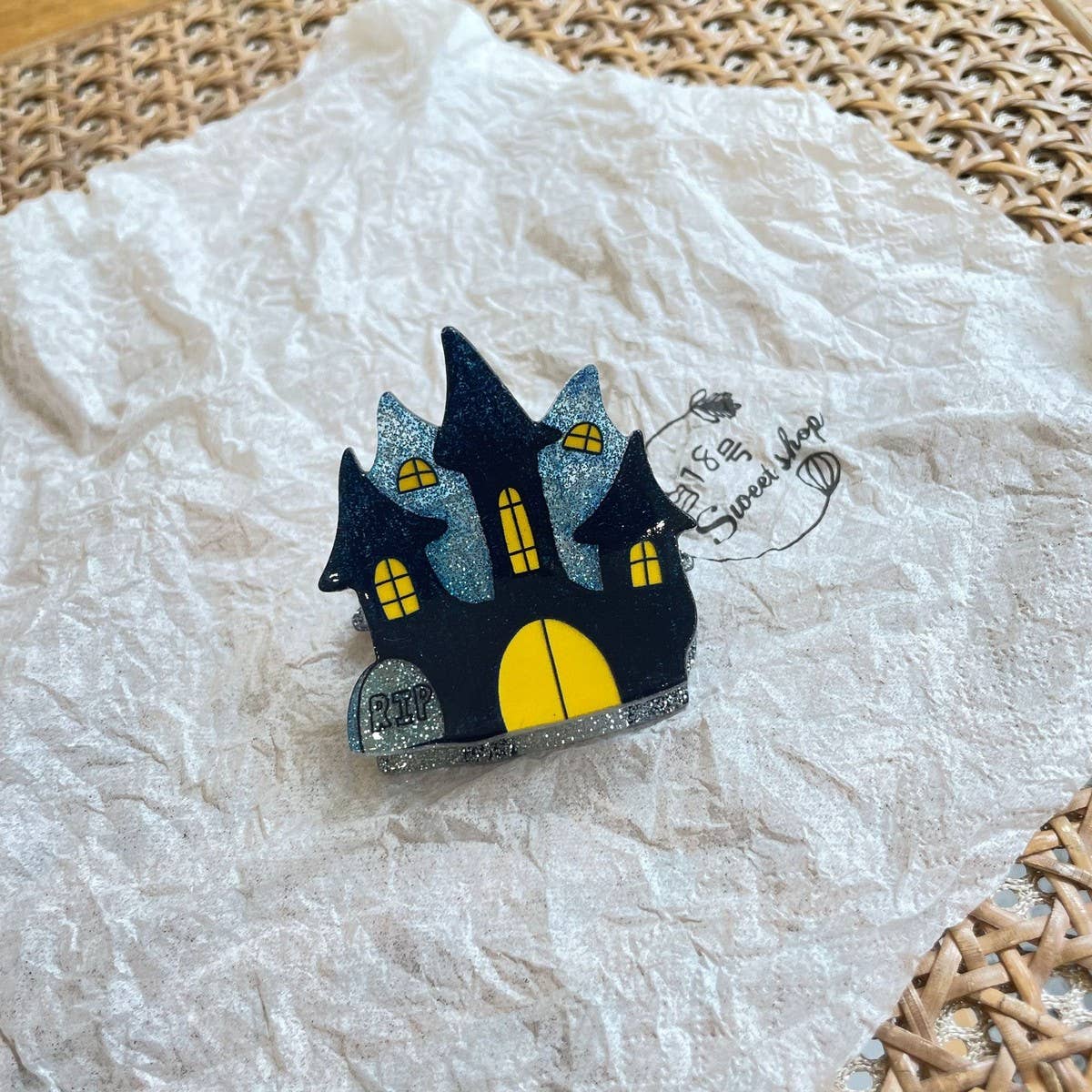 HALLOWEEN SERIES CUTE CARTOON HAIR CLAW CLIP_CWASC1593