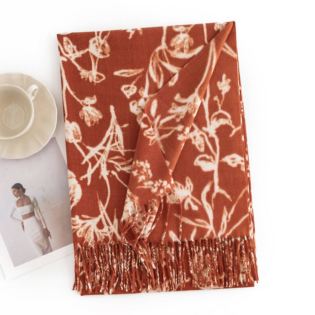 Cwasc2725_New Autumn And Winter Exquisite Printed Scarves