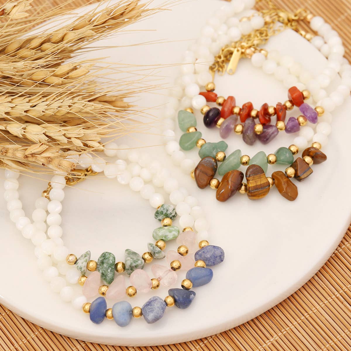 SIMPLE FASHION NATURAL STONE BRACELET_CWAJE0644