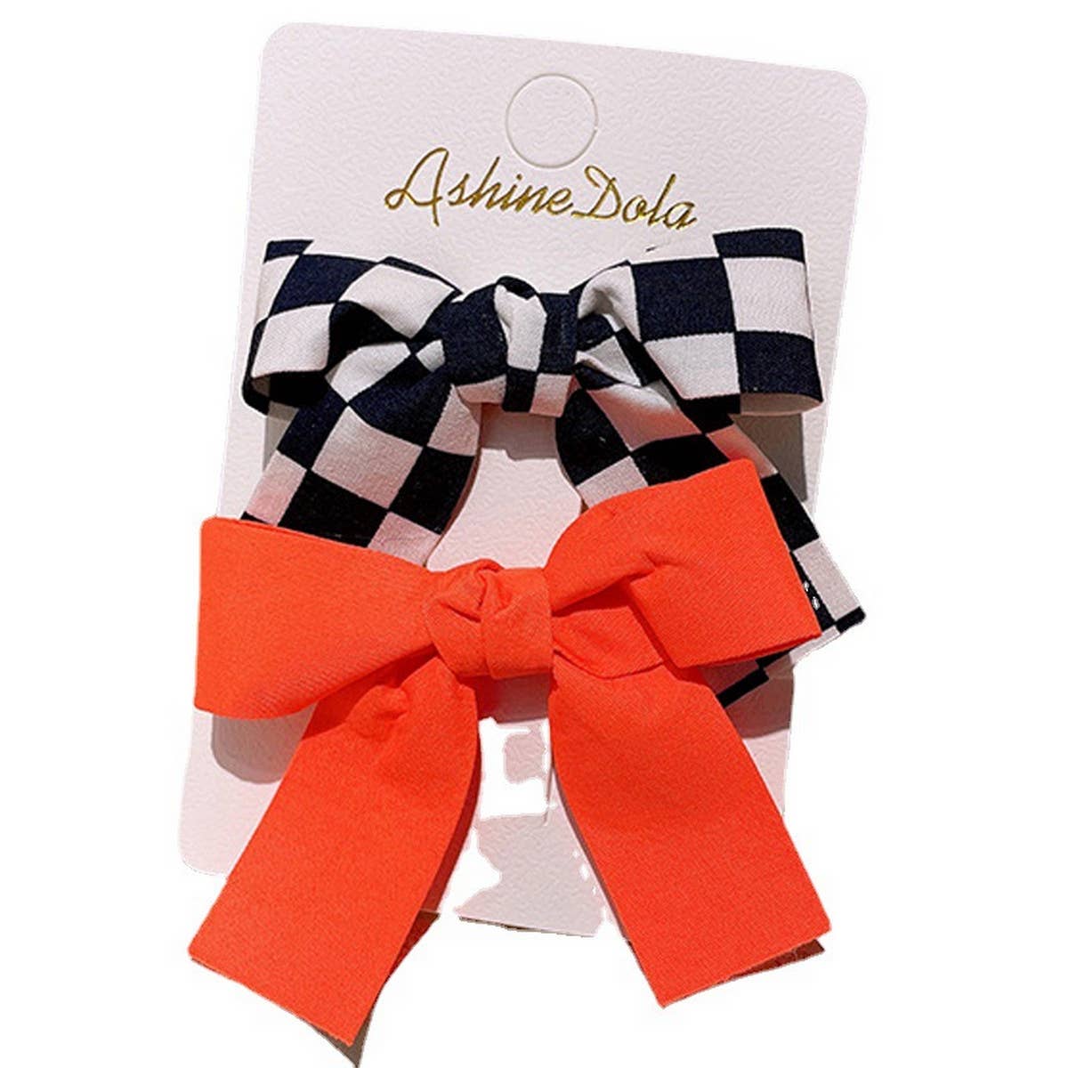 NEW SOLID COLOR CUTE BOW HAIR CLIP_CWAHA0764